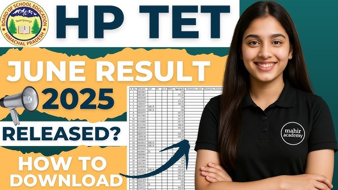 “HP TET Result 2025 Declared: Your June Scorecard Is Live! Here's What to Do Next”
“HP TET June 2025 Result Out Today! Step-by-Step Download Guide + Insider Tips”
“HP TET Result 2025: Check Your Scorecard, Cut-Offs & Next Moves (Aug 13)”
“HP TET June 2025 Results Released — Download, Analyze & Plan Your Teaching Career”
“HP TET Result 2025 Is Here! Scorecard Released Aug 13 — Here’s Your Guide Forward”